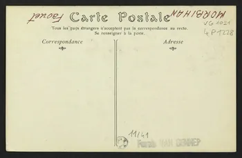carte postale COUTUMES, MOEURS ET COSTUMES BRETON ; J. F. DU FAOUET 4P1228 Photo