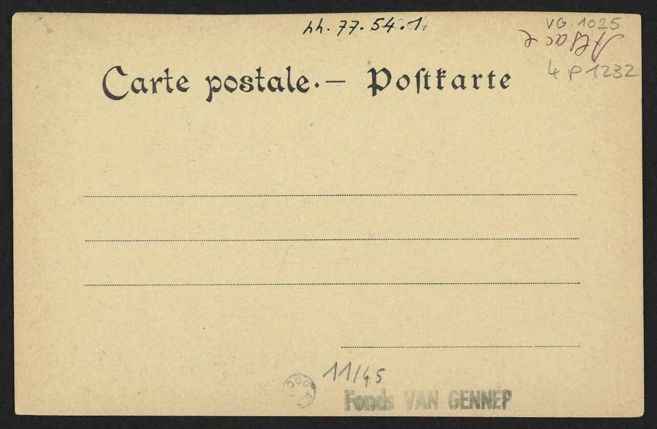 carte postale LE SOIR DES VENDANGES-HERBSCHTOHWE 4P1232 Photo
