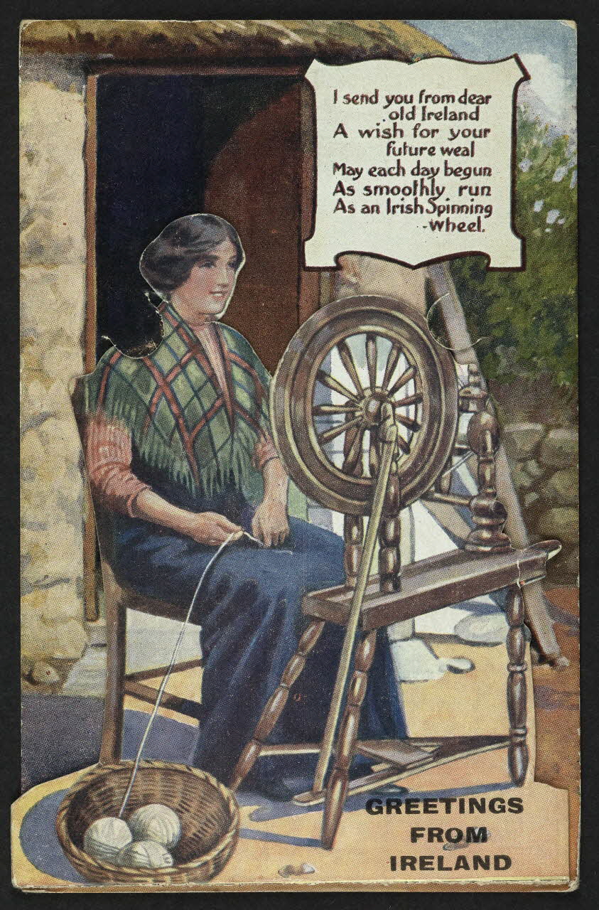 carte postale GREETINGS FROM IRELAND, 4P1293 Photo