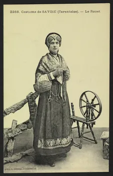 carte postale COSTUME DE SAVOIE (TARENTAISE)-LE ROUET 4P1303 Photo