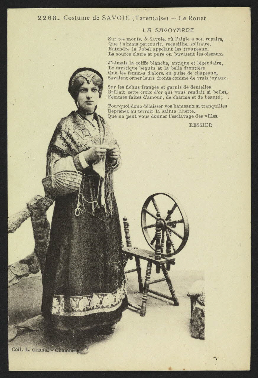 carte postale COSTUME DE SAVOIE (TARENTAISE)-LE ROUET 4P1305  Photo