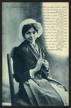 carte postale ANCIEN COSTUME DE SAVOIE 4P1334 Photo