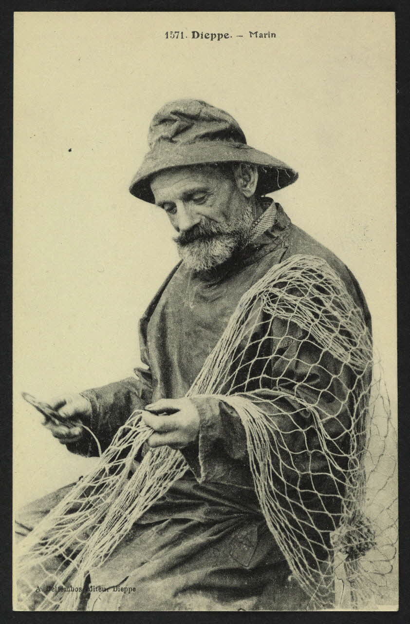 carte postale DIEPPE, MARIN 4P1378 Photo