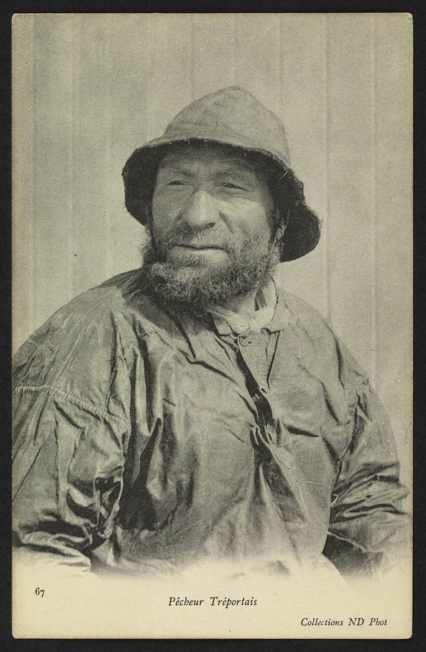 carte postale PECHEUR TREPORTAIS 4P1388 Photo