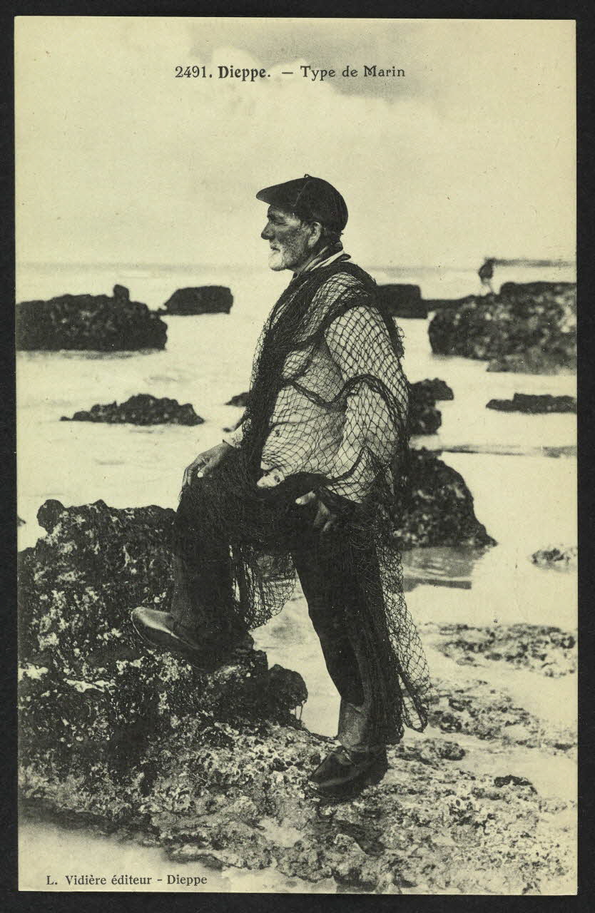 carte postale DIEPPE, TYPE DE MARIN 4P1389 Photo