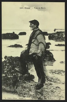 carte postale DIEPPE, TYPE DE MARIN 4P1389 Photo