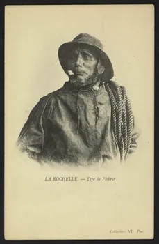 carte postale LA ROCHELLE, TYPE DE PECHEUR 4P1393 Photo