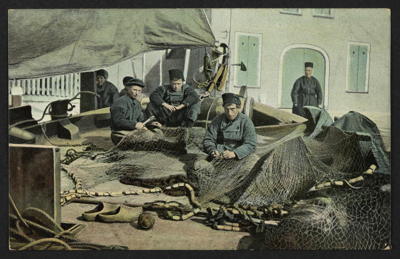 ROTTERDAM LAMMERSE carte postale 1905 4P1396 Photo