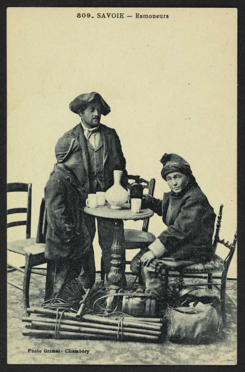 carte postale SAVOIE, RAMONEUR 4P1418  Photo