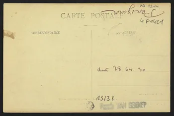 carte postale EN PERIGORD, UNE GAVEUSE D'OIE, POESIE 4P1421 Photo