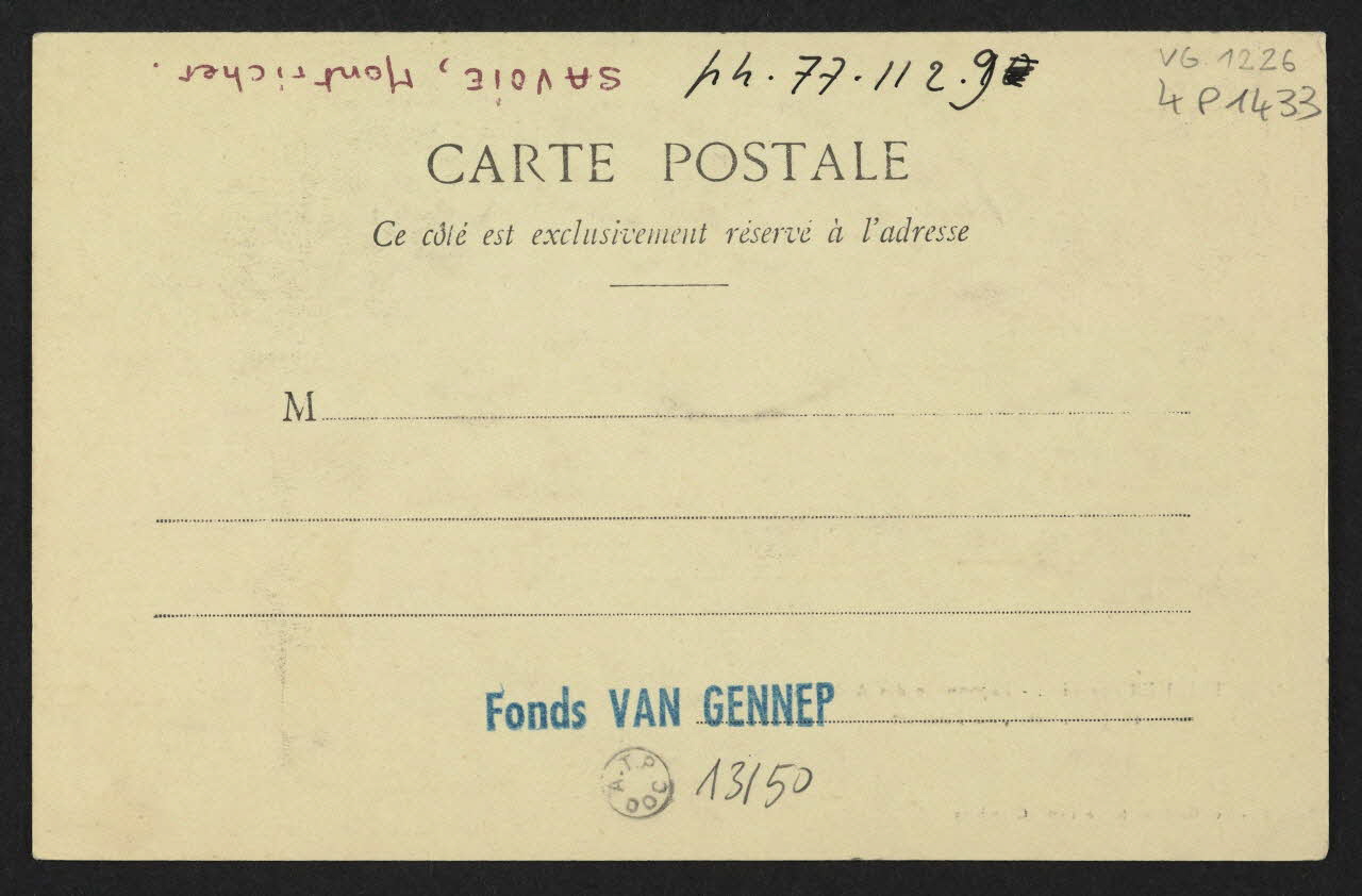 carte postale MONTRICHER, FACONNAGE DES ARDOISES 4P1433 Photo