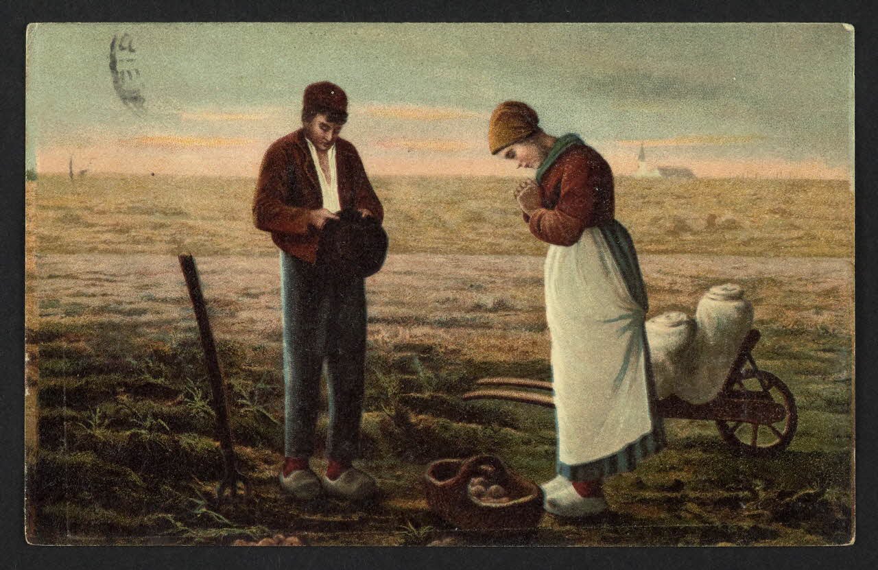 carte postale ANGELIUS DE MILLET 4P1473 Photo