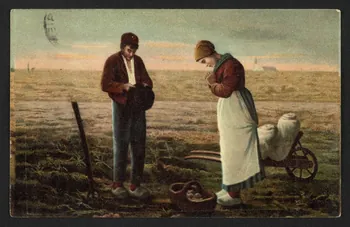 carte postale ANGELIUS DE MILLET 4P1473 Photo