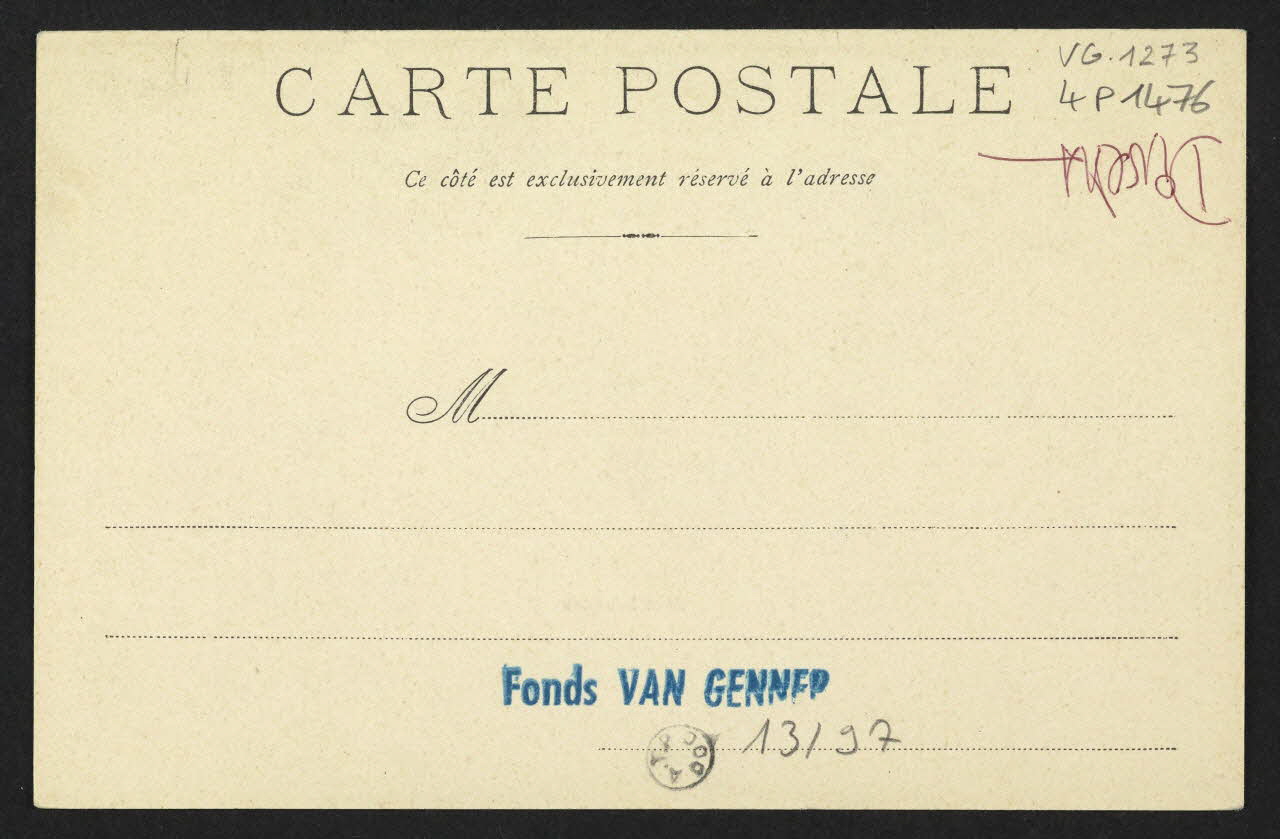 carte postale AUX LABOURS 4P1476 Photo