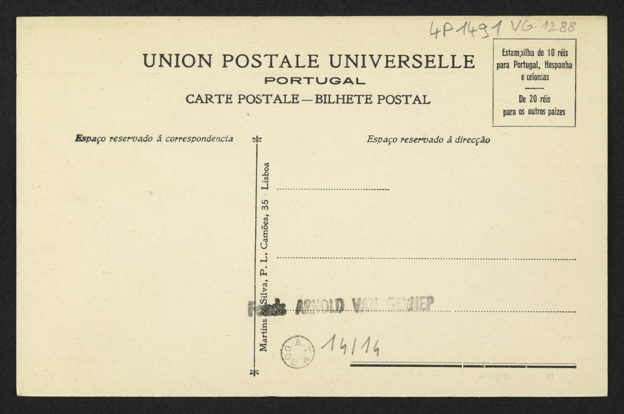 carte postale PORTUGAL, GADO NA PASTAGEM 4P1491 Photo