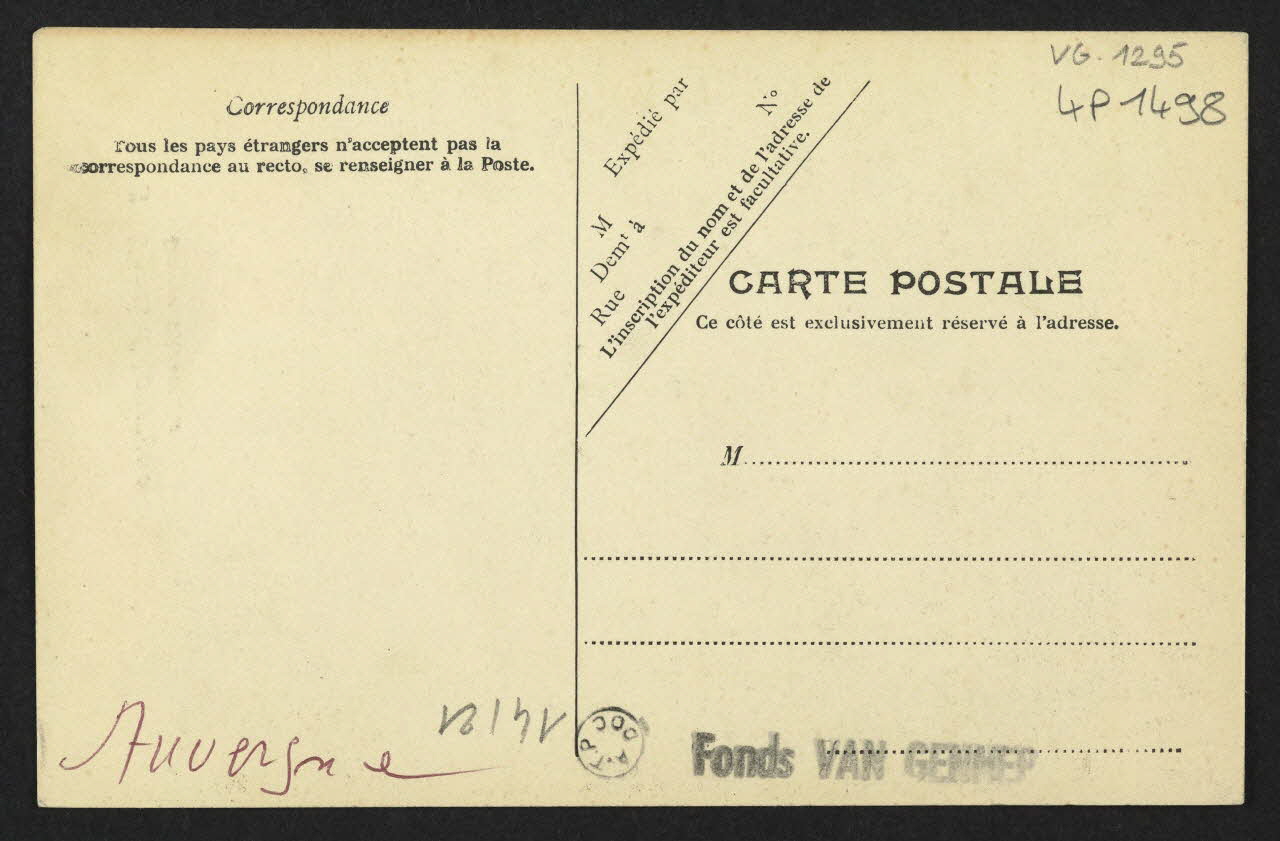carte postale TYPES D'AUVERGNE, BERGER D'AUVERGNE 4P1498 Photo