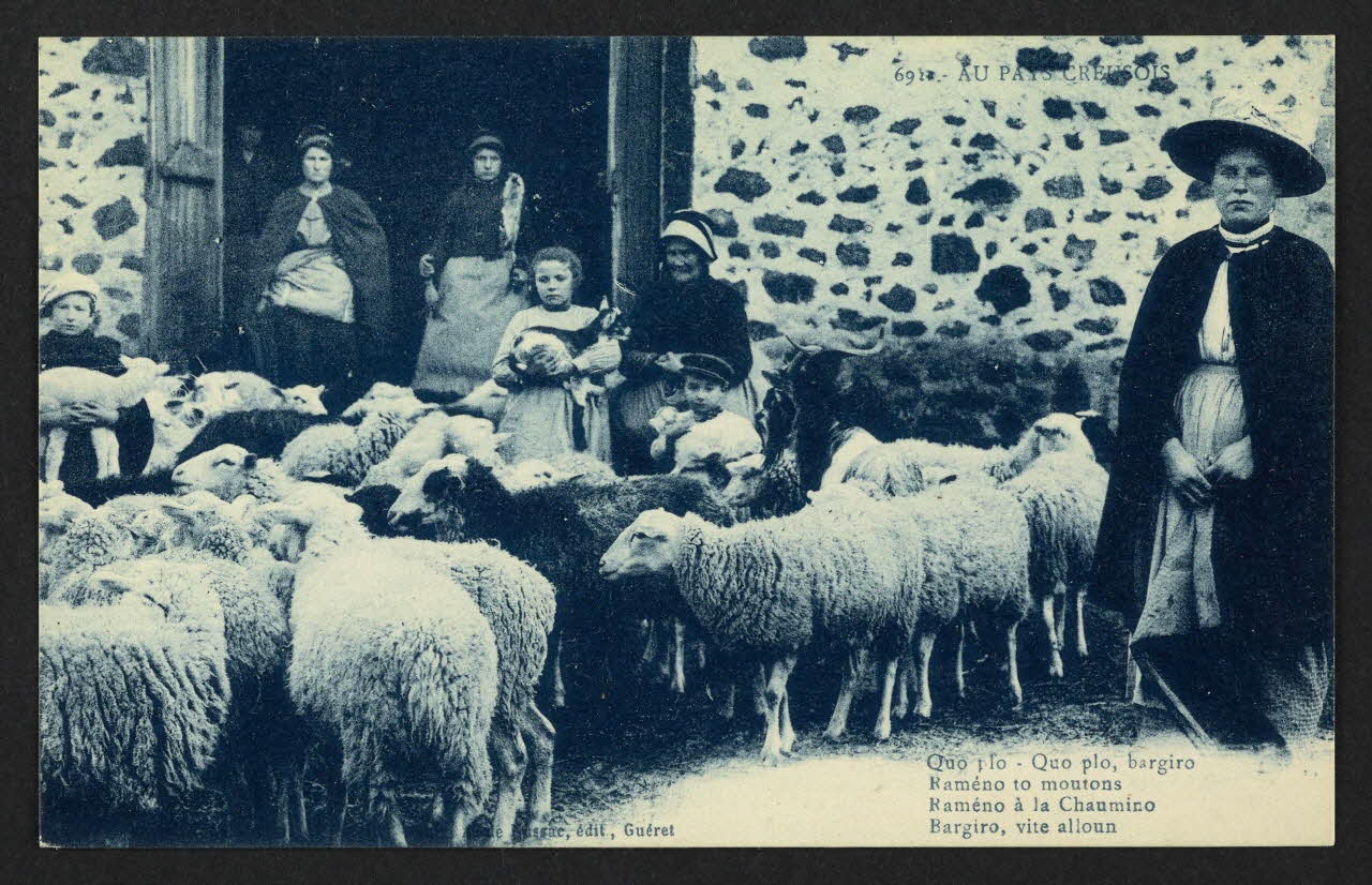 carte postale AU PAYS CREUSOIS 4P1511 Photo