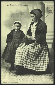 carte postale COSTUMES DE PONTIVY 4P929 Photo