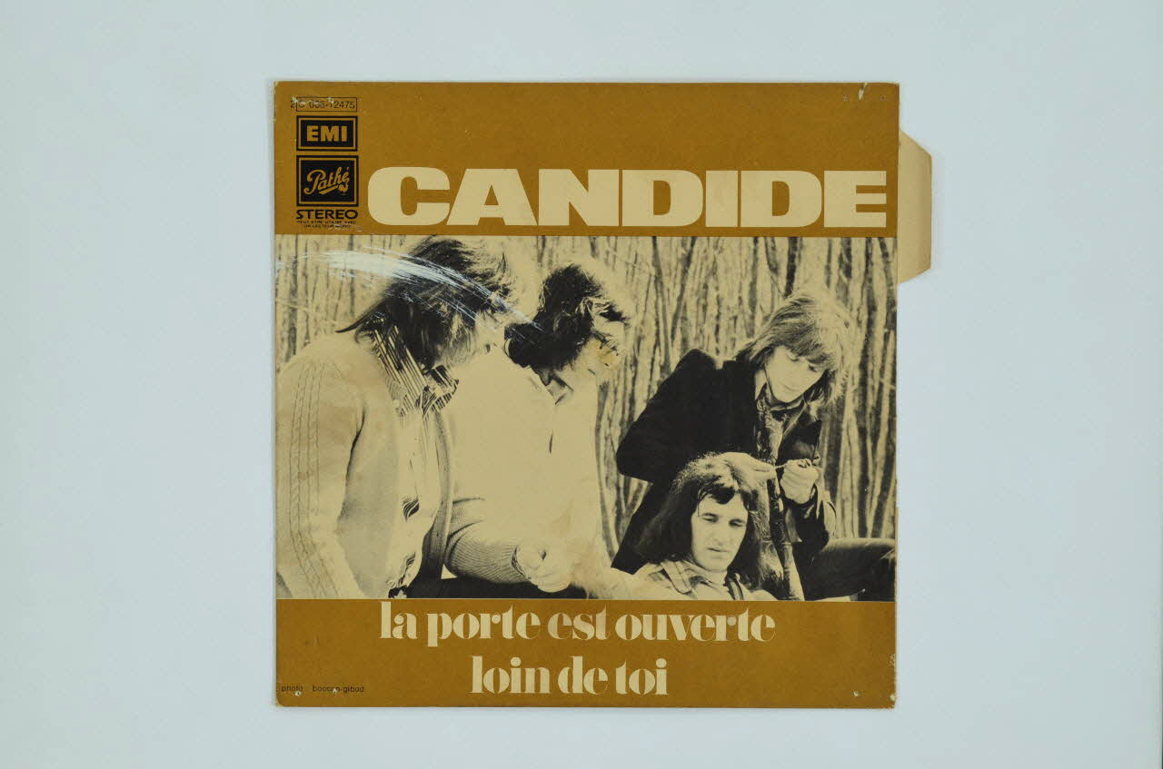 pochette de disque Loin de toi 2001.69.16.1183 Photo Mucem