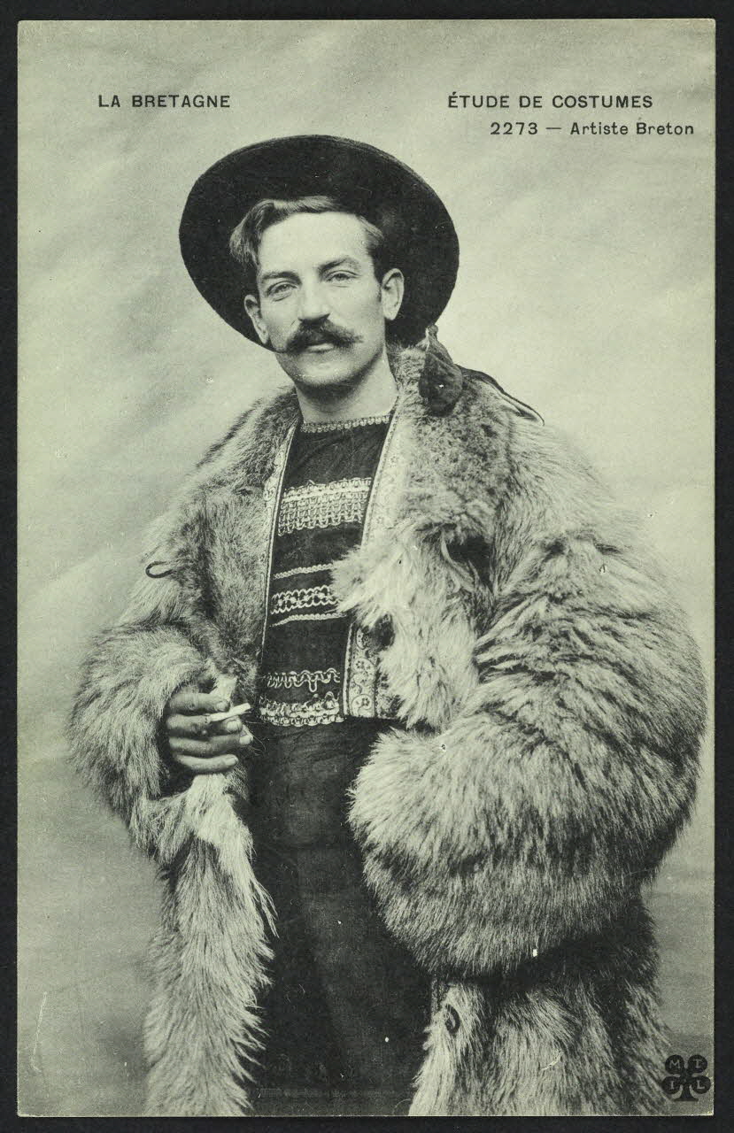 carte postale ARTISTE BRETON 4P977 Photo