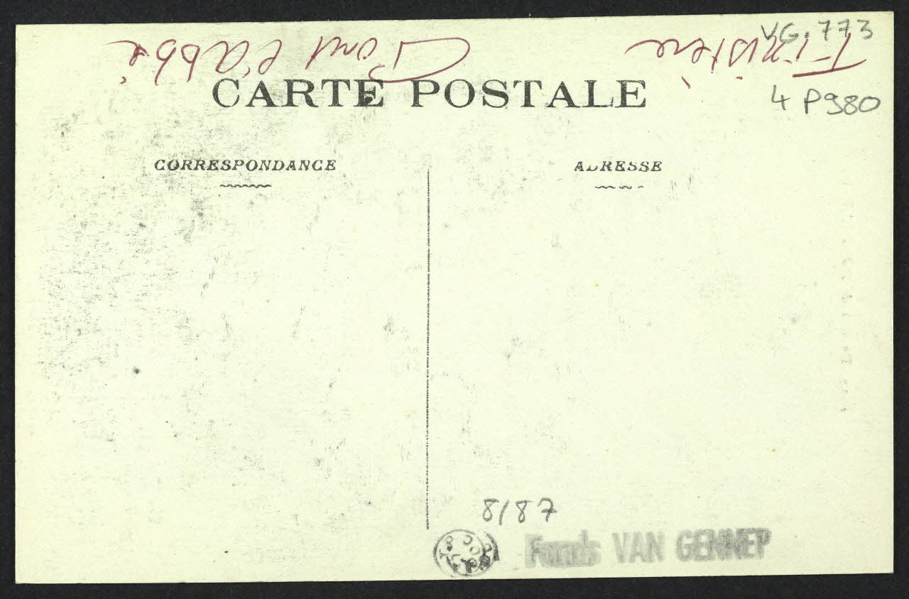 carte postale UN GAS DE PONT-L'ABBE 4P980 Photo