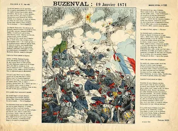 Pellerin estampe BUZENVAL : 19 Janvier 1871 Lorraine, France 1894 1992.7.24 Photo