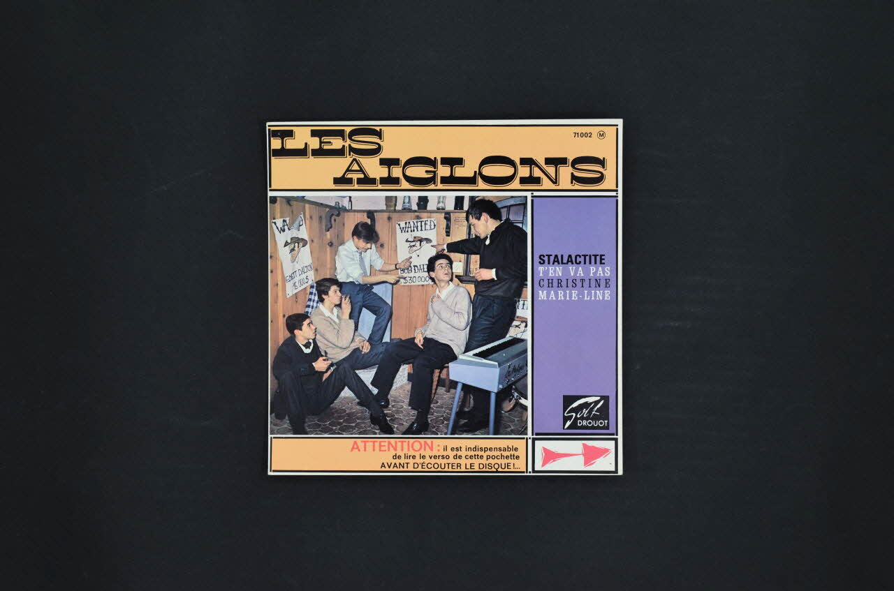 pochette de disque Marie Line 2001.69.16.1197 Photo Mucem