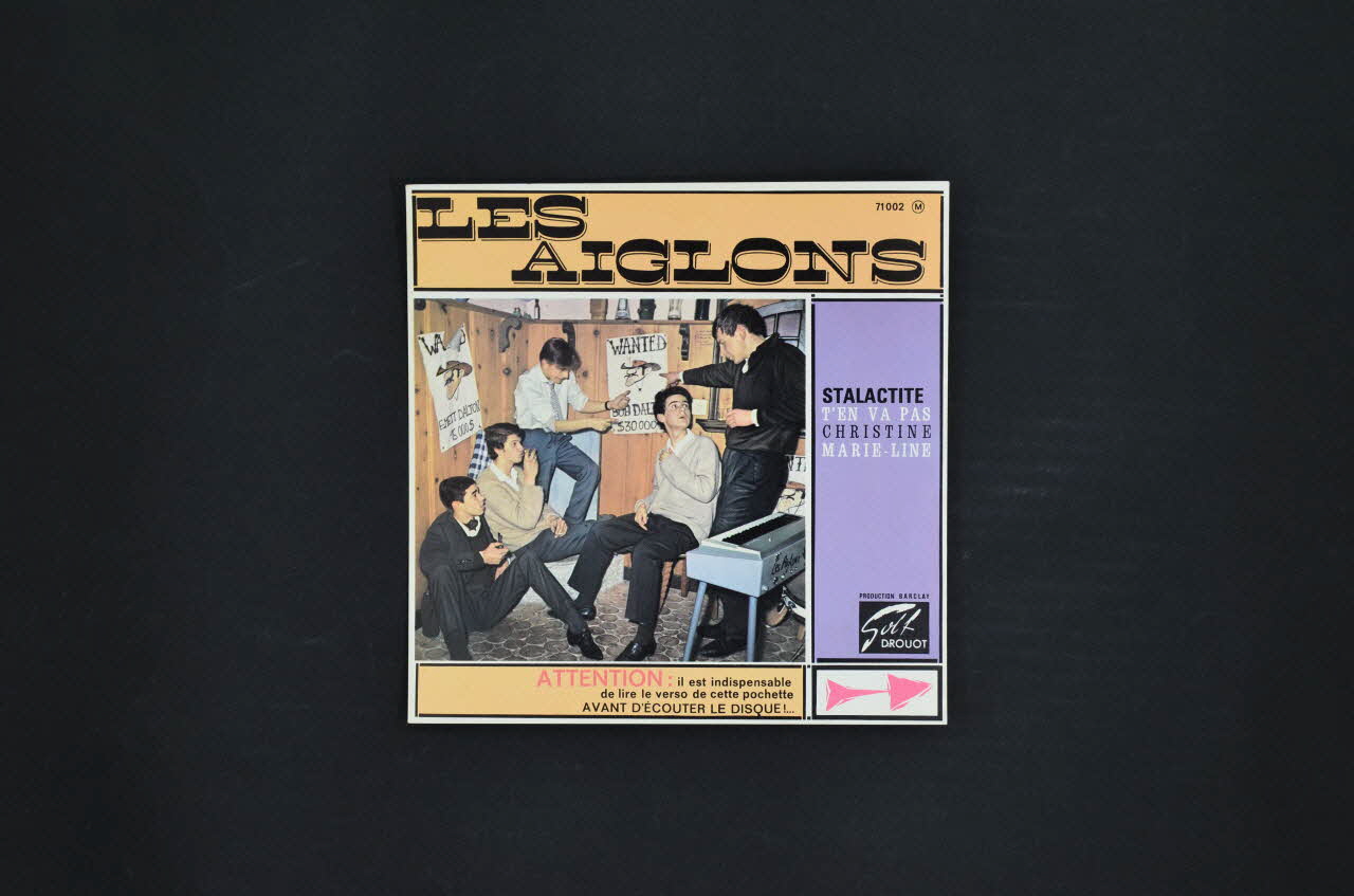 pochette de disque Marie Line 2001.69.16.1200 Photo Mucem