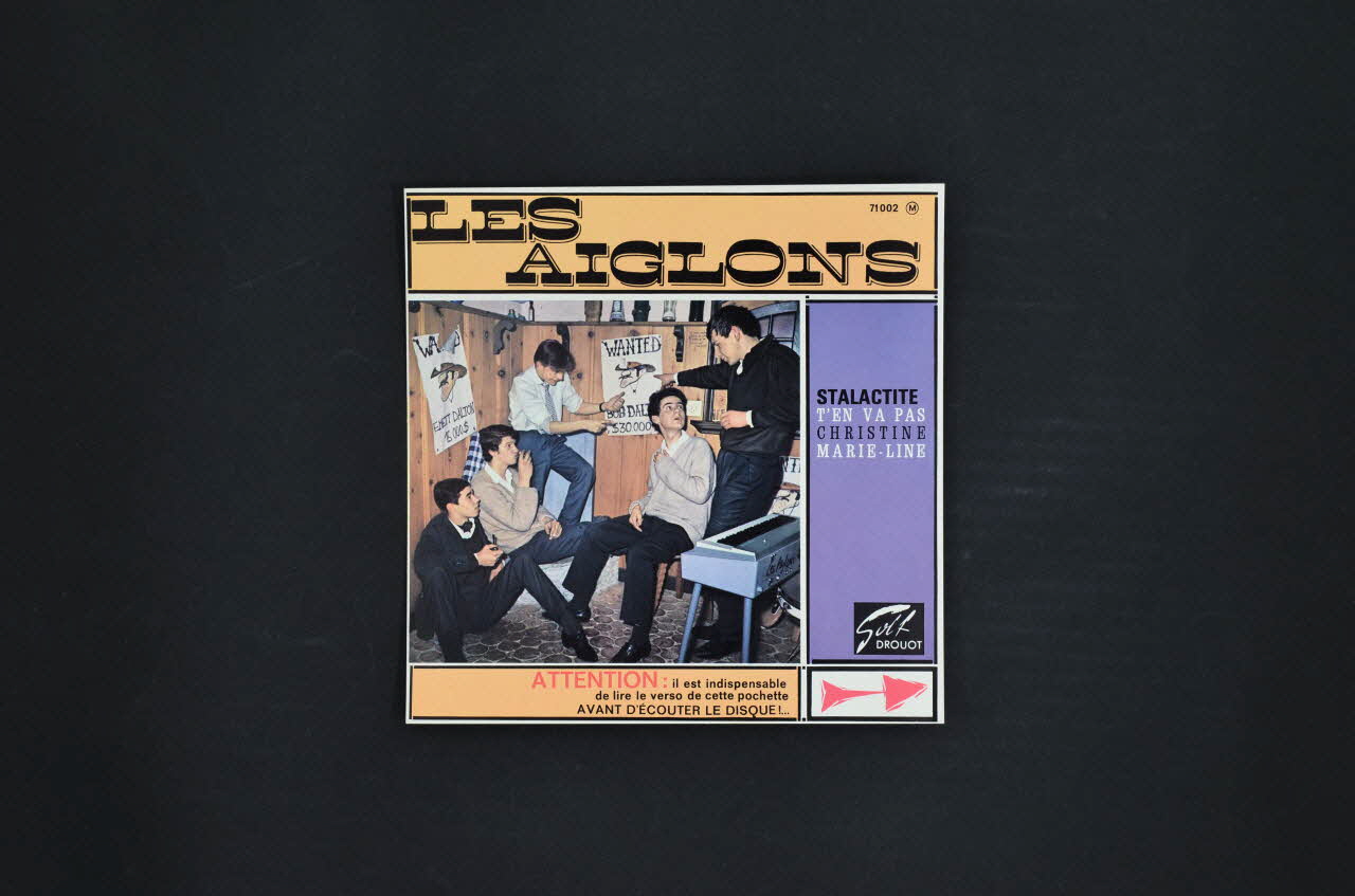 pochette de disque Marie Line 2001.69.16.1202 Photo Mucem