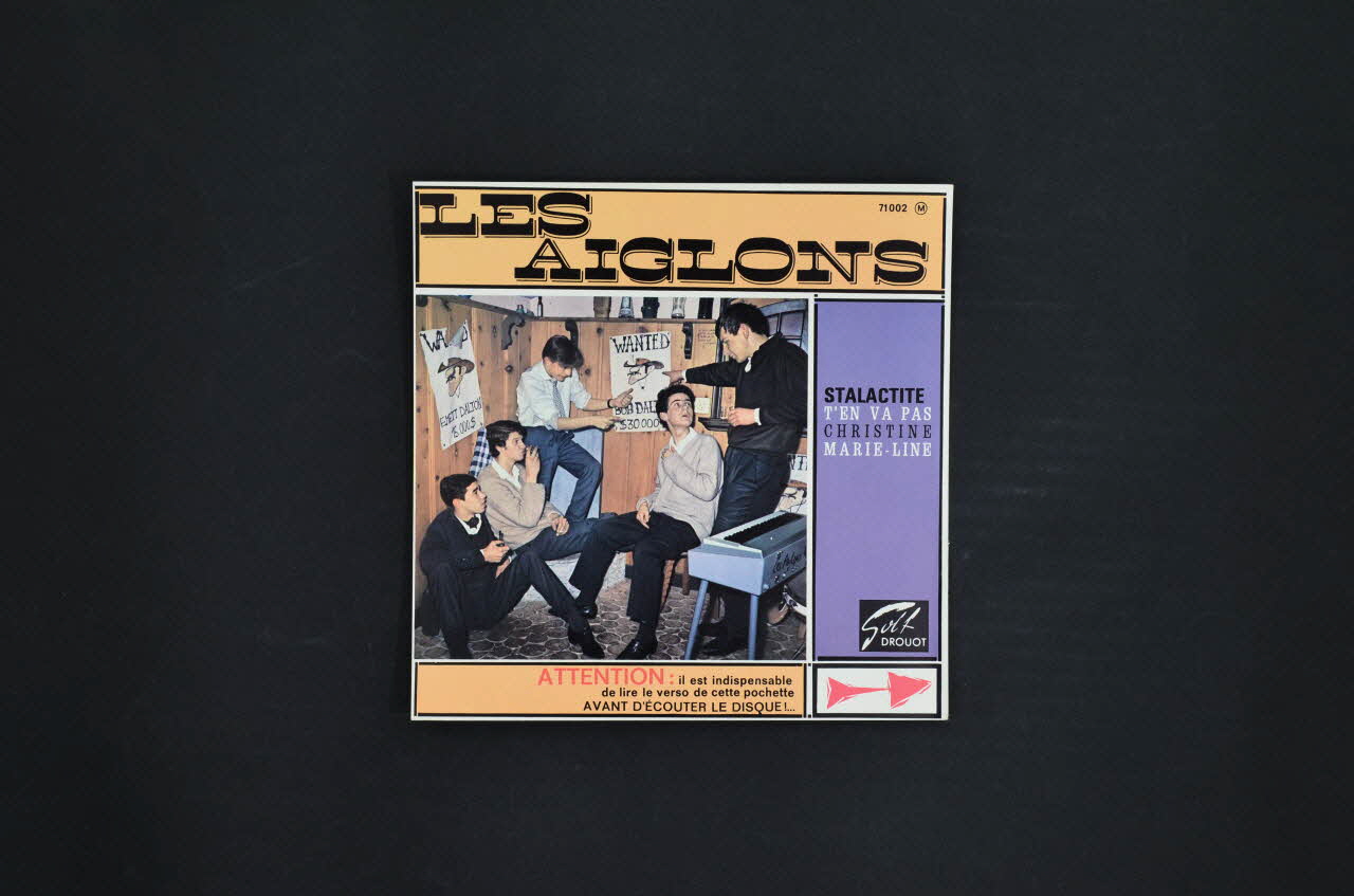 pochette de disque Marie Line 2001.69.16.1203 Photo Mucem