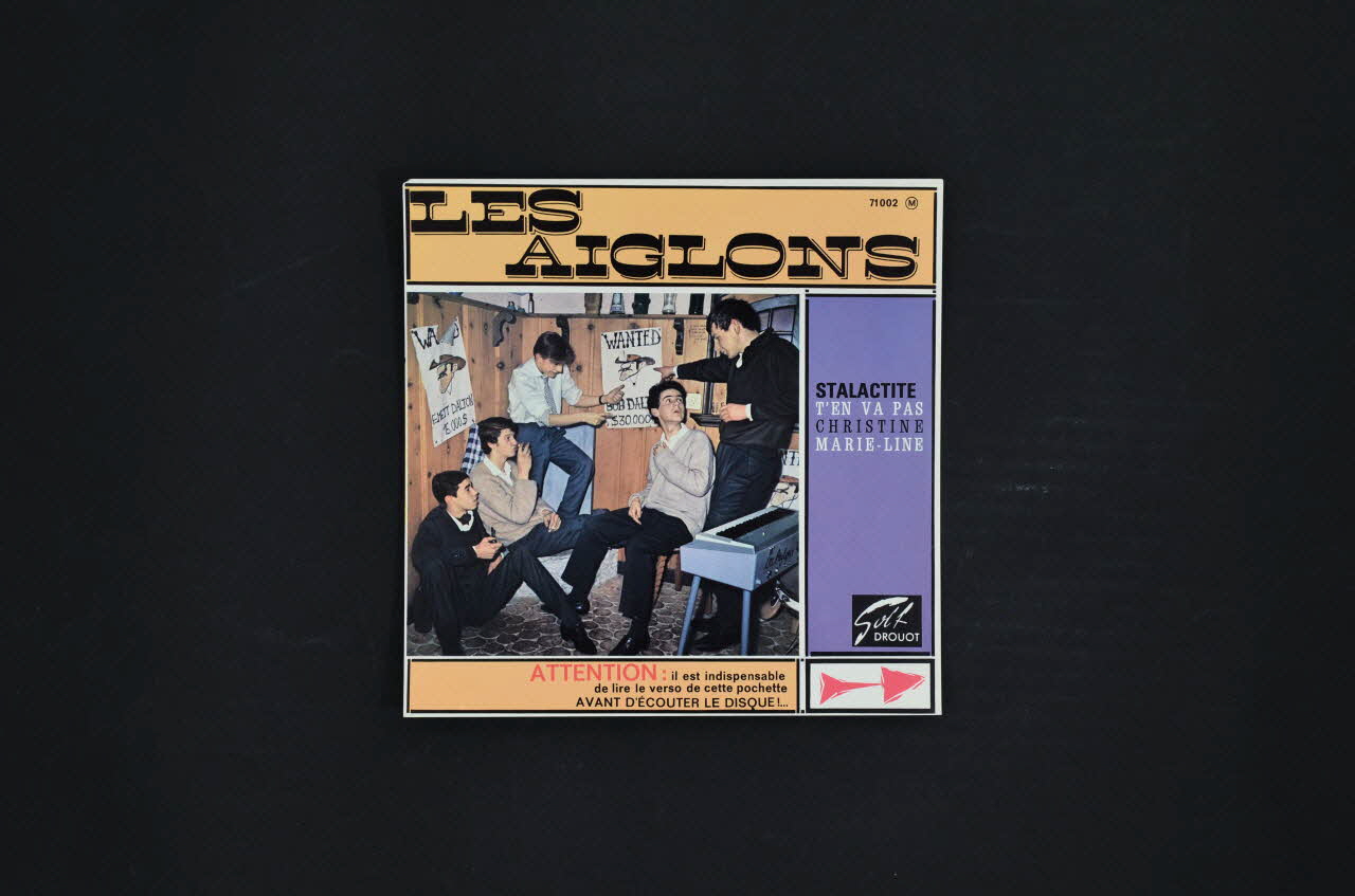 pochette de disque Marie Line 2001.69.16.1208 Photo Mucem