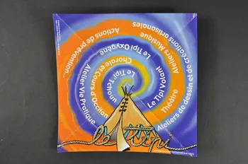 Association "Le Tipi" Dépliant le Tipi Provence-Alpes-Côte d'Azur, France 2002 2002.121.8 Photo Mucem