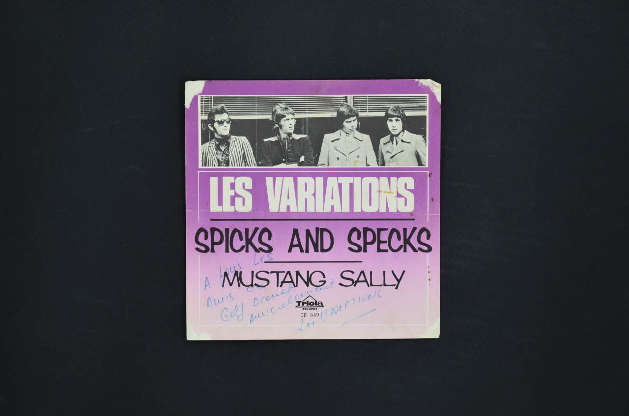 pochette de disque Mustang Sally 2001.69.16.1221 Photo Mucem