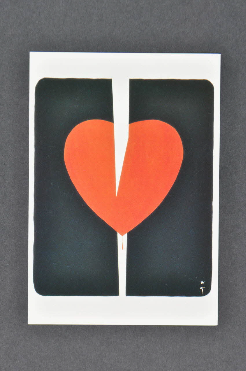 Association pour la Recherche, la Communication et les Actions pour l'Accès aux Traitements (ARCAT) carte postale Arcat sida France 1990 2002.123.3 Photo Mucem