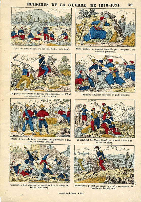 Paulin Didion estampe EPISODES DE LA GUERRE DE 1870-1871. France 1870-1879 1953.86.1173 Photo