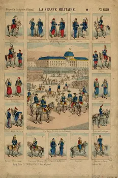 François-Charles Pinot à compartiments (17) LA FRANCE MILITAIRE. Lorraine, France 1875-1888 1955.18.49  Photo