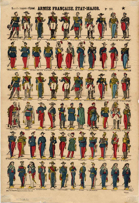 Pinot et Sagaire à registres (6) ARMEE FRANCAISE. ETAT-MAJOR. Lorraine, France 1866-1872 1953.86.2718 Photo