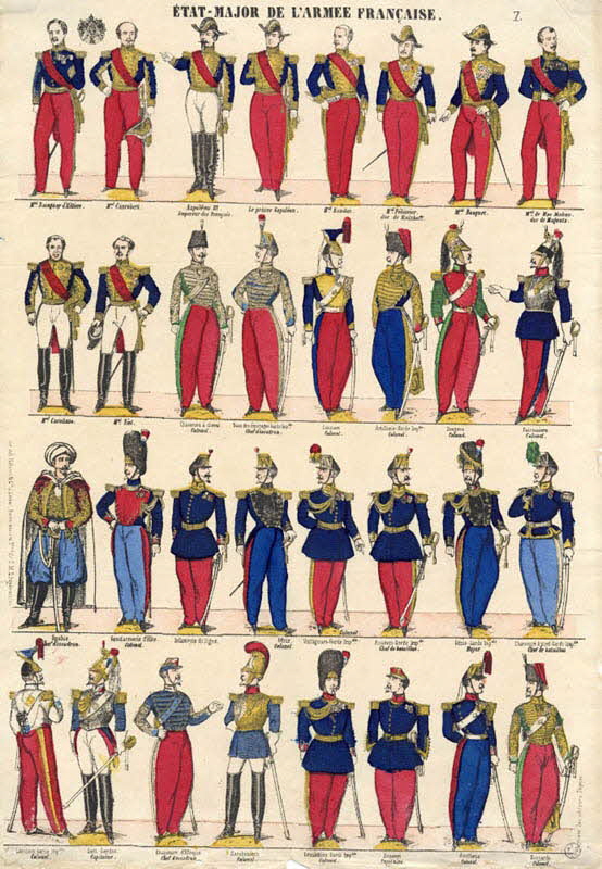 Pellerin à registres (4) ETAT-MAJOR DE L'ARMEE FRANCAISE. Lorraine, France 1866-1870 1953.86.2745 Photo