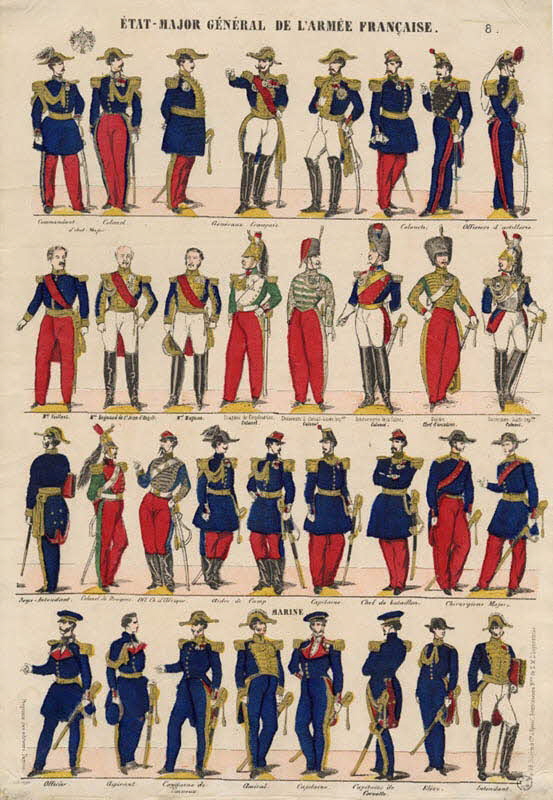 Pellerin à registres (4) ETAT-MAJOR GENERAL DE L'ARMEE FRANCAISE. Lorraine, France 1866-1870 1953.86.2743 Photo