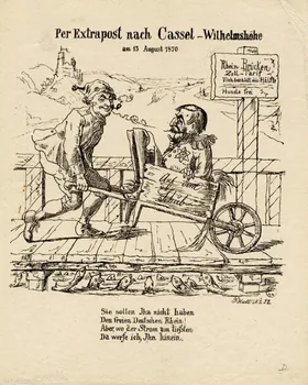 estampe Per Extrapost nach Cassel-Wilhelmshöhe  am 15 August 1870 1870 1950.39.1103 Photo
