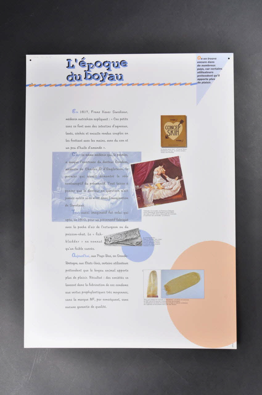 Editions Sépia affiche Panneau 3 :  L'époque du boyau France 1996 2002.125.21.15 Photo Mucem