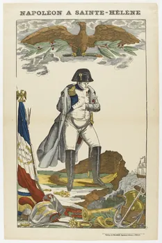 François Georgin ; Pellerin estampe NAPOLEON A SAINTE-HELENE Lorraine, France 1837 1950.21.518 Photo PHOTO RMN - THIERRY LE MAGE
