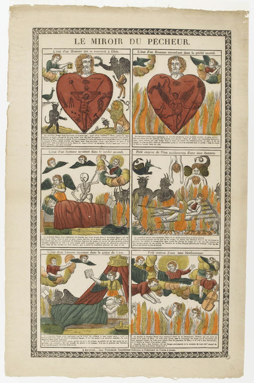 estampe Sainte Anne, mère de la Sainte Vierge 1951.30.15 Photo PHOTO RMN - THIERRY LE MAGE