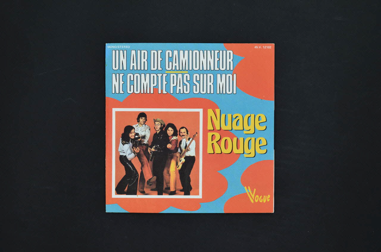 pochette de disque Ne compte pas sur moi 2001.69.16.1239 Photo Mucem