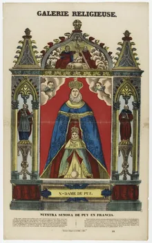 Charles Nicolas Gangel estampe GALERIE RELIGIEUSE.  N-DAME DU PUY. Metz 1852-1858 1953.86.145 Photo PHOTO RMN - THIERRY LE MAGE
