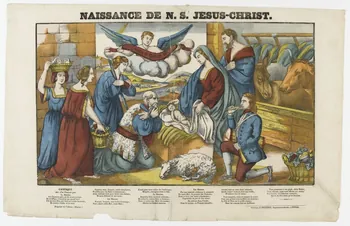 bois d'impression Naissance du Christ 1980.15.17 Photo PHOTO RMN - THIERRY LE MAGE