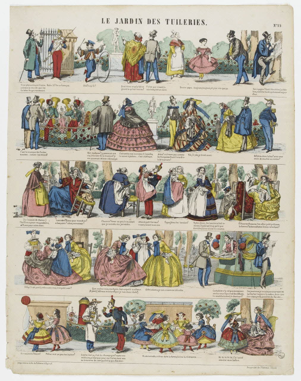 à registres (5) LE JARDIN DES TUILERIES. 1953.86.4632 Photo PHOTO RMN - THIERRY LE MAGE