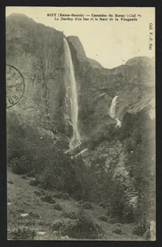 carte postale SIXT, CASCADES DU BORAY 4P1529 Photo