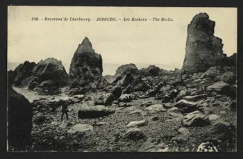 carte postale JOBOURG, LES ROCHERS, THE ROCKS 4P1541  Photo