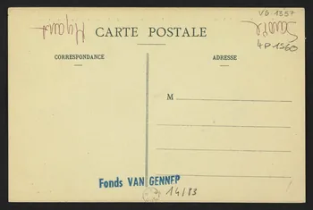carte postale PIERRE HACHEE, LE PLUS GROS DEBRIS DE L'EBOULEMENT 4P1560 Photo